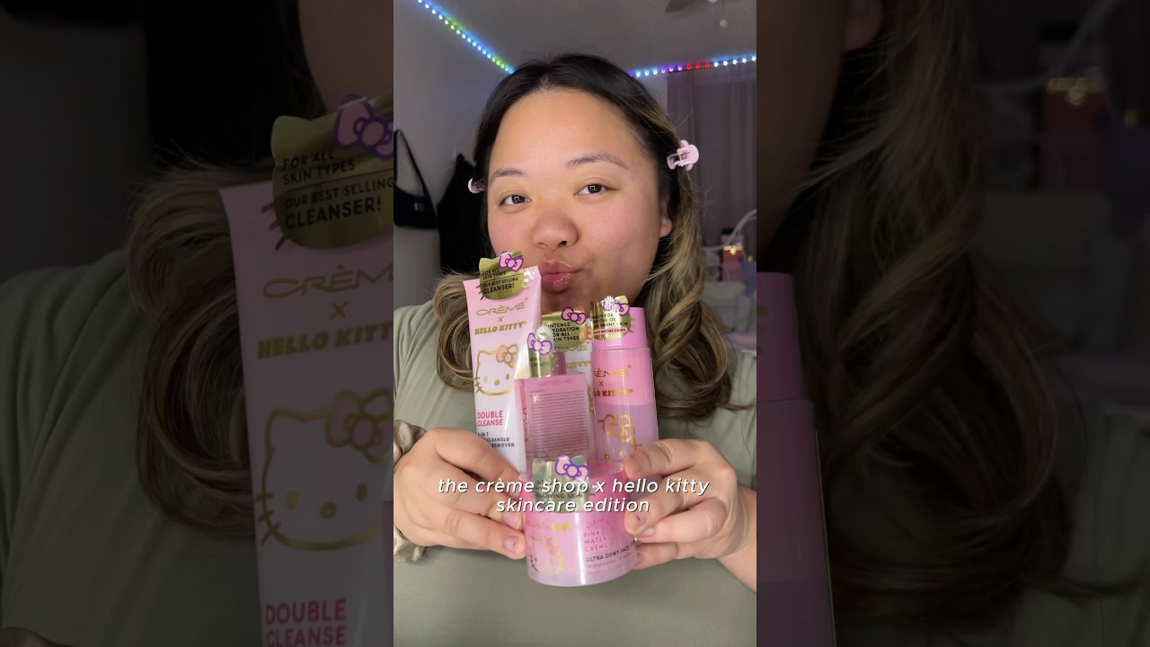 THE CR&Egrave;ME SHOP X HELLO KITTY SKINCARE EDITION 💗