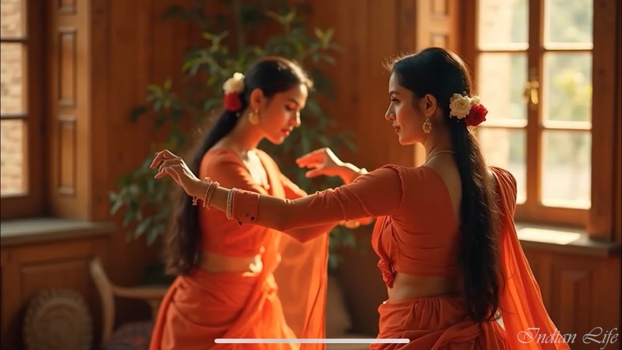 Hot Indian Beauties Set the Stage on Fire 🔥 Mesmerizing Dance Duo!