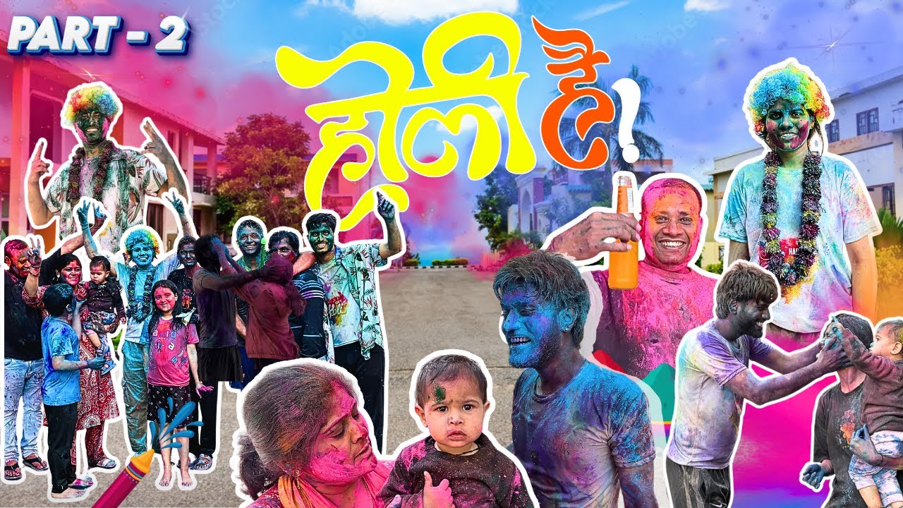 Holi hai !! 😍 Part 2 