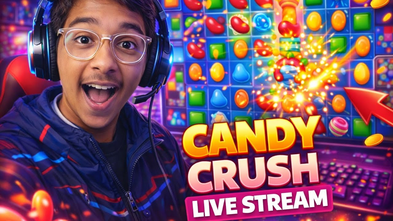 Huge Explosions! 💣 Candy Crush Saga ASMR with Raj
