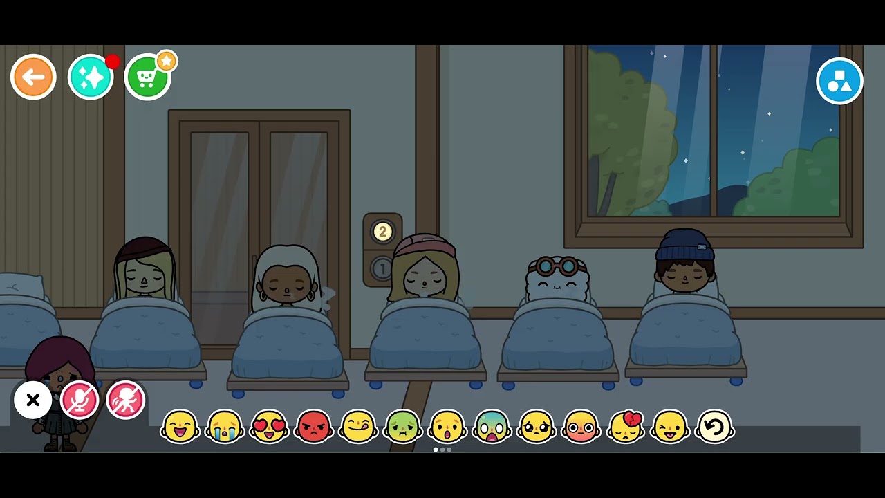 10 in the bed in Toca Life World