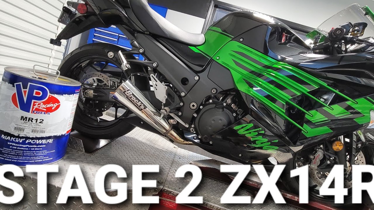 2020 Kawasaki ZX14R Dyno Tune & ECU FLASH with Brock's Performance Alien Head Exhaust - Moore Mafia