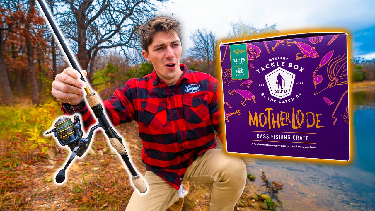 Рыболовный вызов MEGA Mystery Box (миссия по прыжкам в пруд)