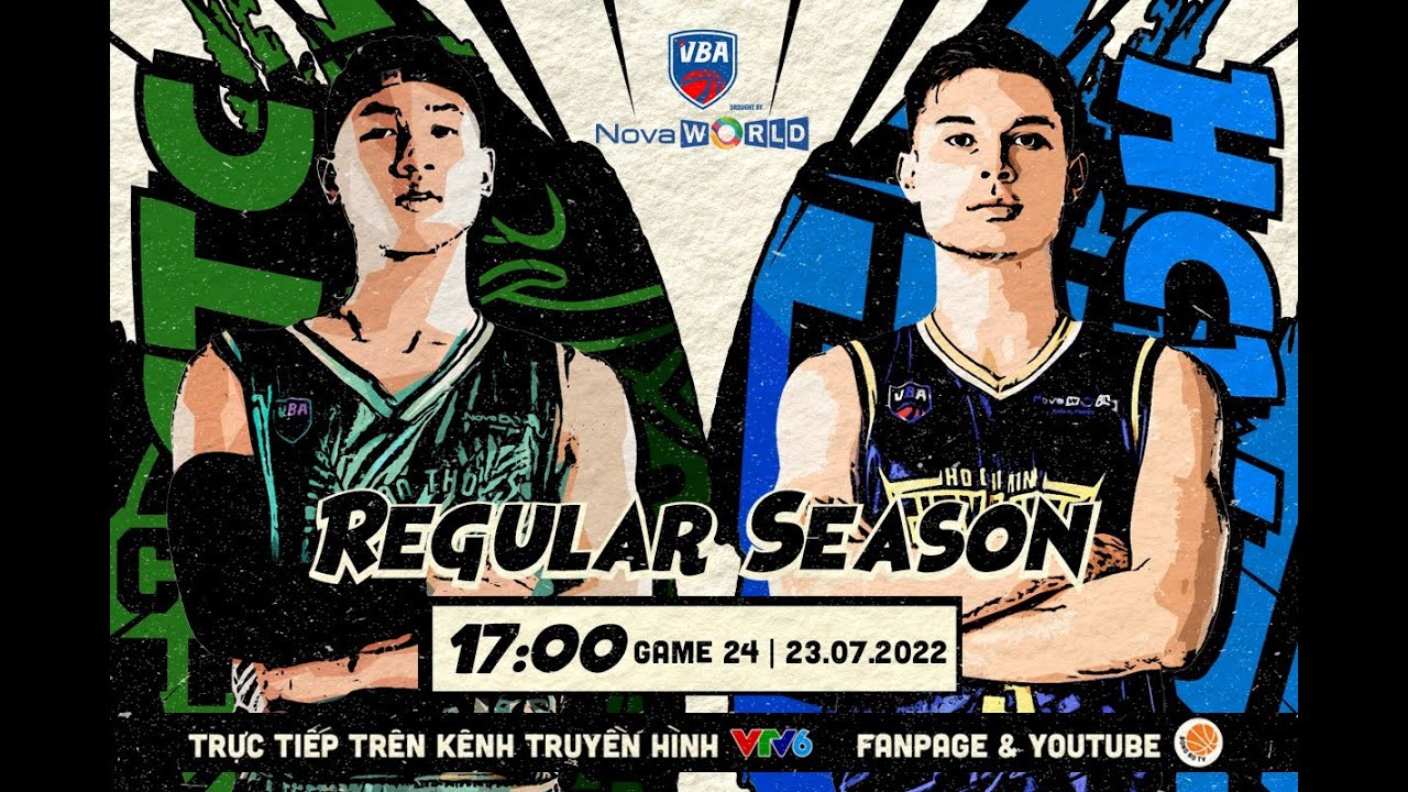 VBA Brought by NovaWorld 2022 - GAME 24: Cantho Catfish vs. Ho Chi Minh City Wings l 23.06