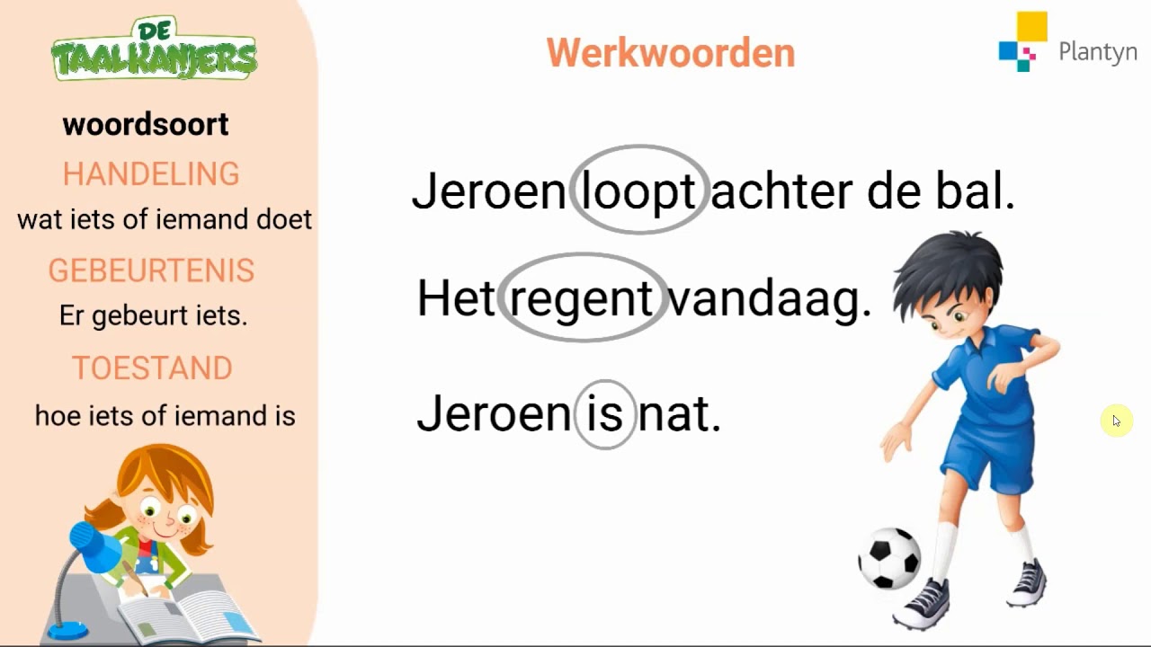 Taal - werkwoorden