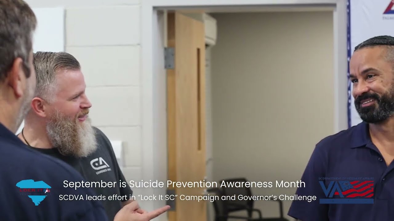 Veteran Suicide Prevention Resources: 'Lock It SC' Campaign & the Governor's Challenge