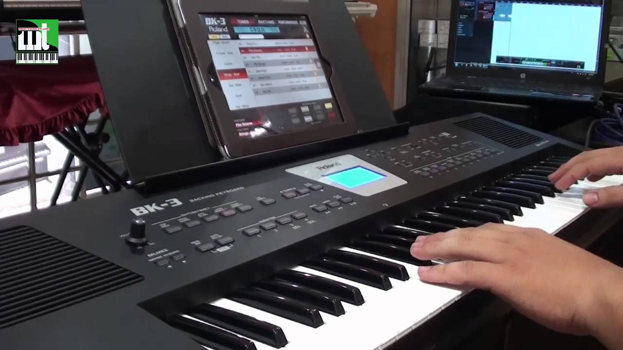 Demo tiếng cho đàn organ Roland BK3