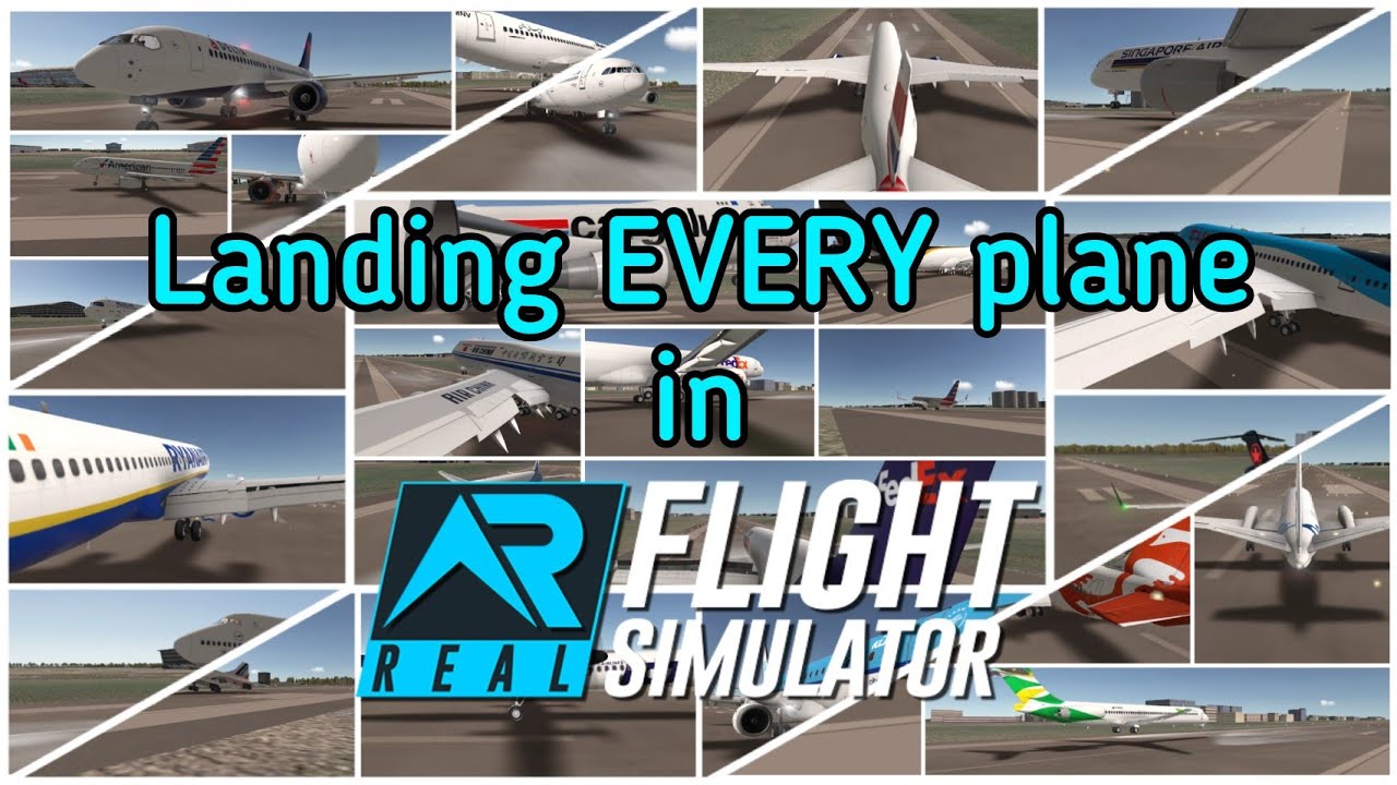 I landed EVERY plane in RFS Real Flight Simulator