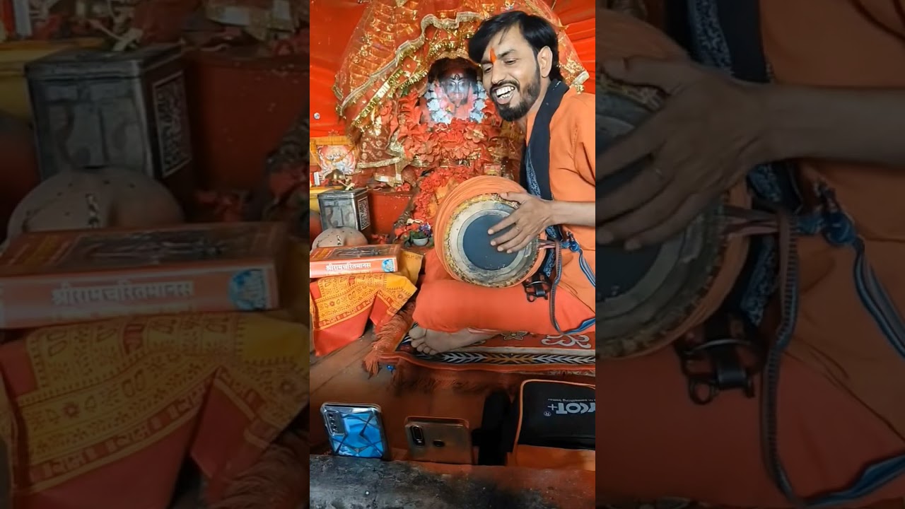 हनुमान चालीसा पाठ तारा मंदिर 🚩🕉️🙏 तारा बाबा शमशानी ...