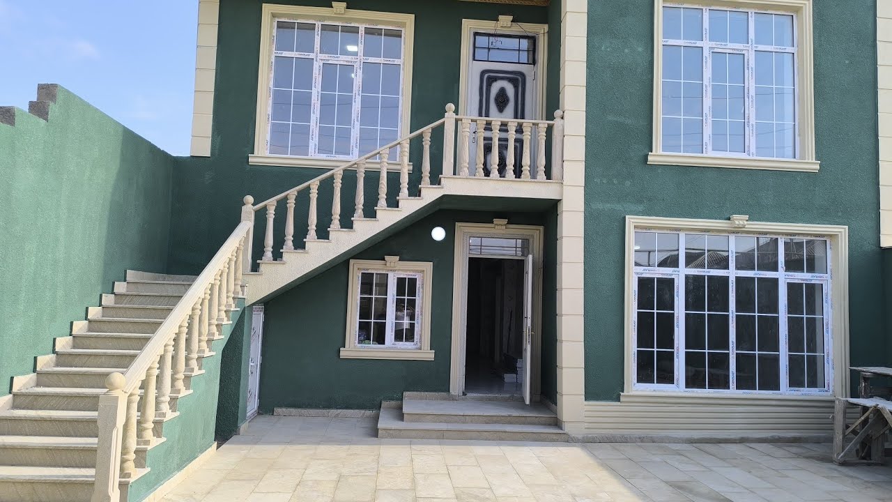 2 AİLƏYƏ YARARLI HƏYƏT EVİ 👉 BİLƏCƏRİDƏ 4+3 OTAQ KOD-1754 📞055.389.38.08 MİRİ