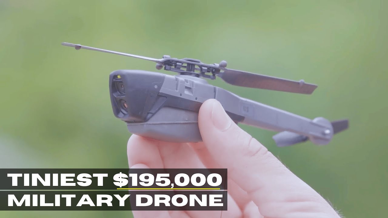What Can $195,000 Black hornet Drone Do?