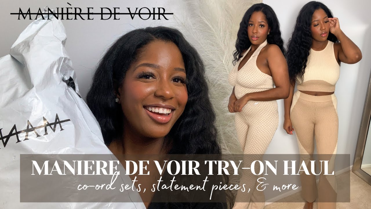 MANIERE DE VOIR TRY-ON HAUL | Winter Sale 2023 | Quality Statement Pieces
