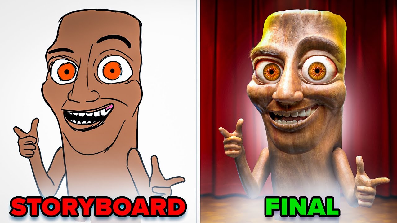 [STORYBOARD vs FINAL] The Brainrot Band - Ding Dong (Viral Song) (official song)