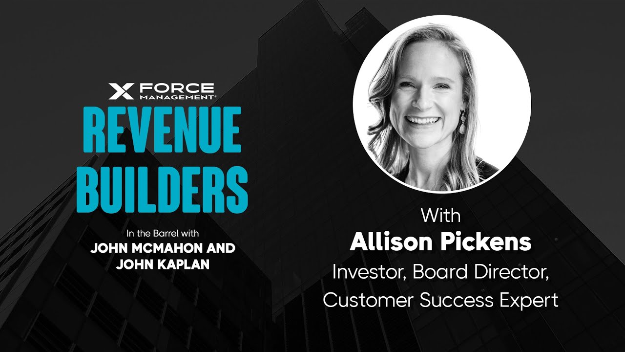 Mastering the Art of Customer Success with Allison Pickens | Revenue Builders Ep. 57