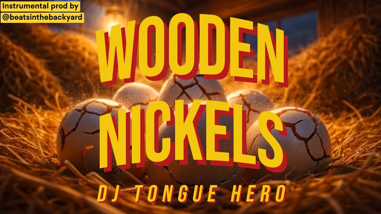 DJ TONGUE HERO - WOODEN NICKELS