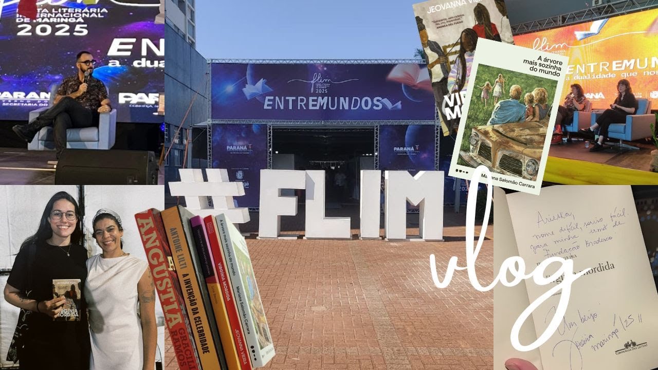 FLIM 2025! 📖 autores, sebos e livros que garimpei em Maringá ✨