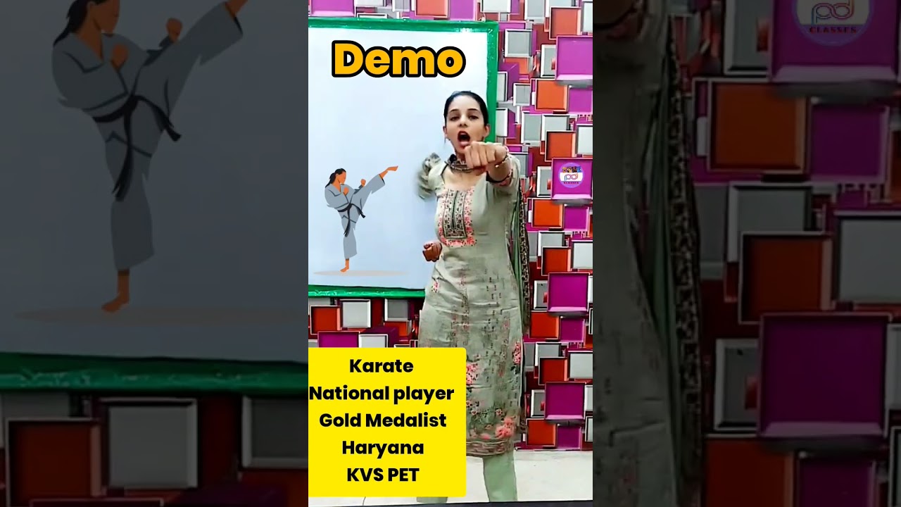 Kvs PE Teacher Demo #shorts | Physical Education teacher interview demo on karate