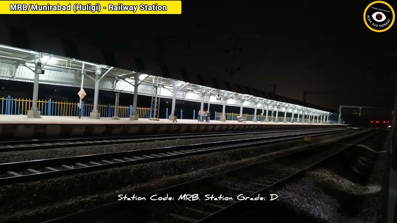 Munirabad (Huligi) Railway station. #huligemma #huligi #ballari #hosapete
