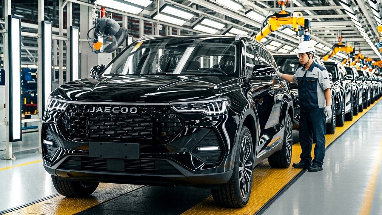 How Jaecoo 7 SUVs Are Built | Inside a Chinese Luxury SUV Factory (Full Process)
