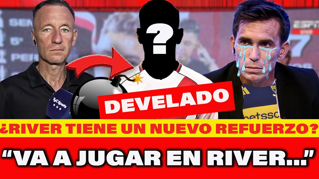 💣NADIE LO ESPERABA... BOMBA EN RIVER.. EL NUEVO JUGADOR QUE JUGARA EN RIVER