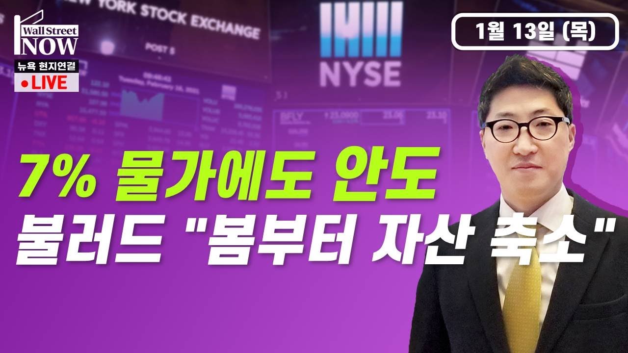 7% 물가에도 안도, 불러드 