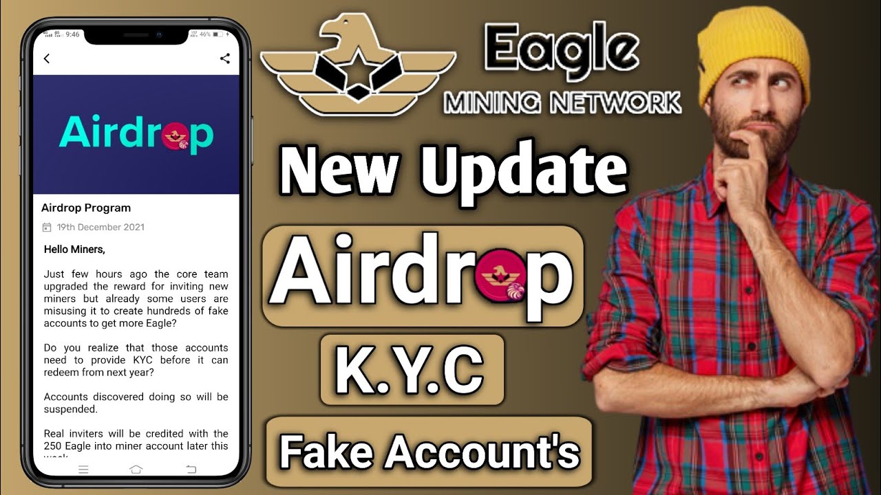 Eagle Network new update | eagle network Airdrop | eaglenetwork KYC & fake accounts |M Farhan Fayyaz