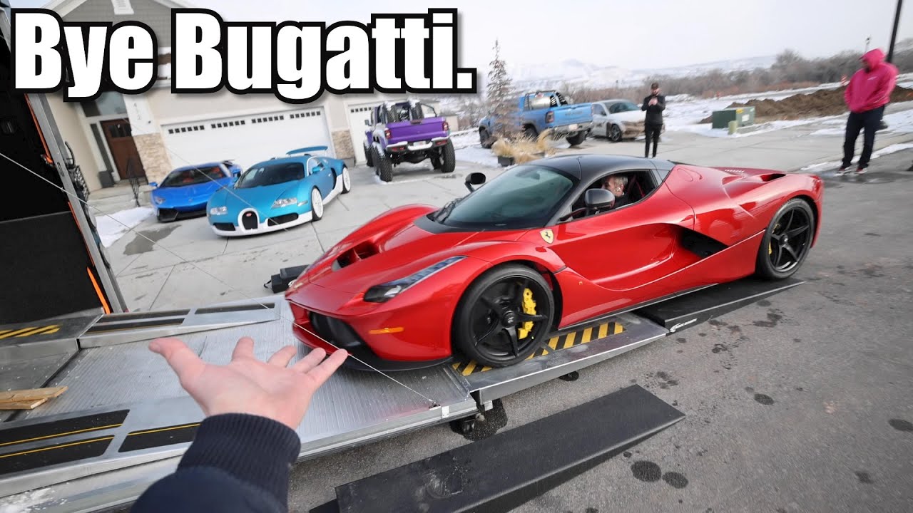 Принимаю доставку моей мечты о Ferrari V12!