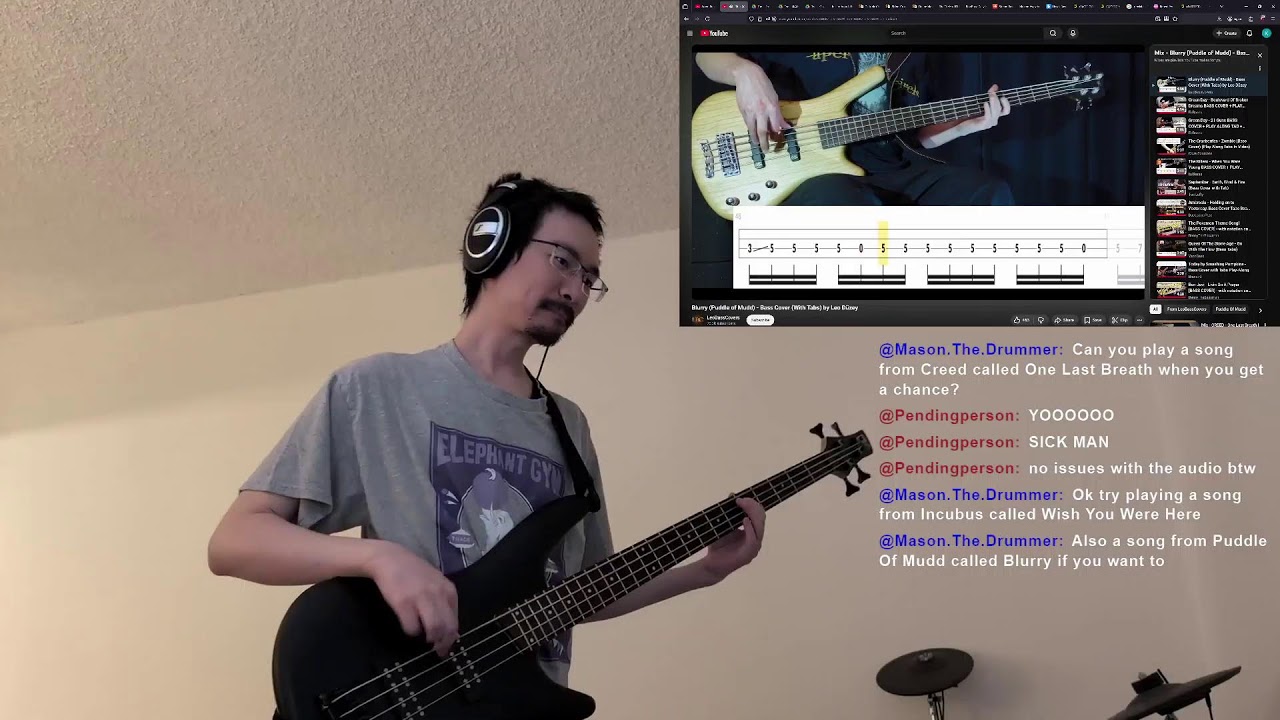 Bass Practice Day N+165 | short late sesh