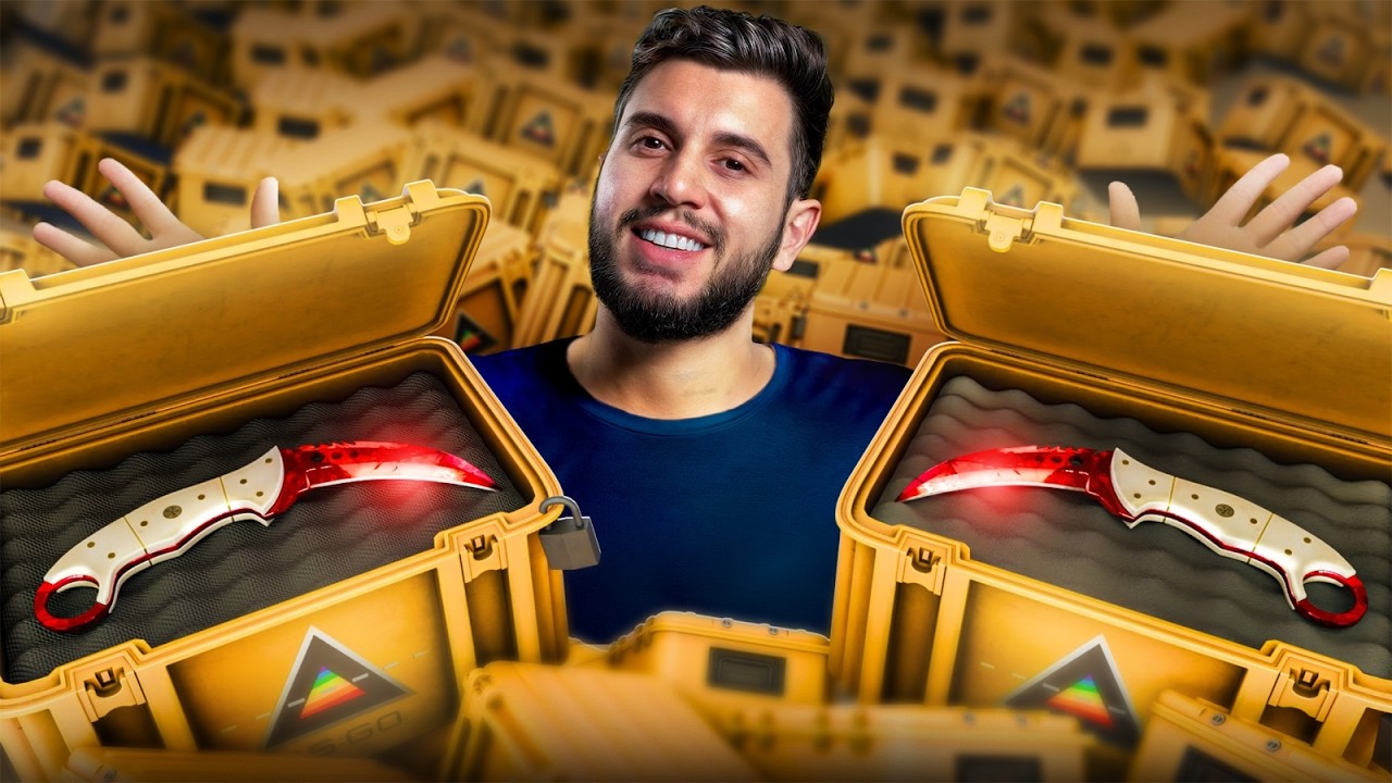 EU NÃO VOU DESISTIR.. ESSA CAIXA DROPA A TALON RUBY NO CS2