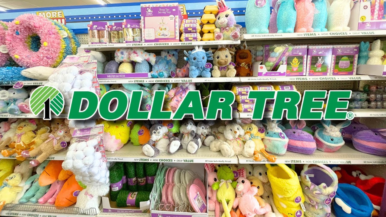 Dollar Tree FULL of EASTER DECOR!