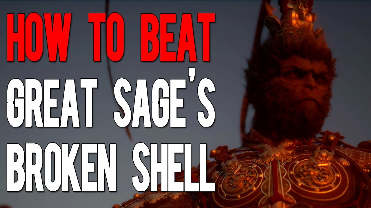 How to Beat the Great Sage's Broken Shell in Black Myth Wukong (Smash Stance + Immobilize)
