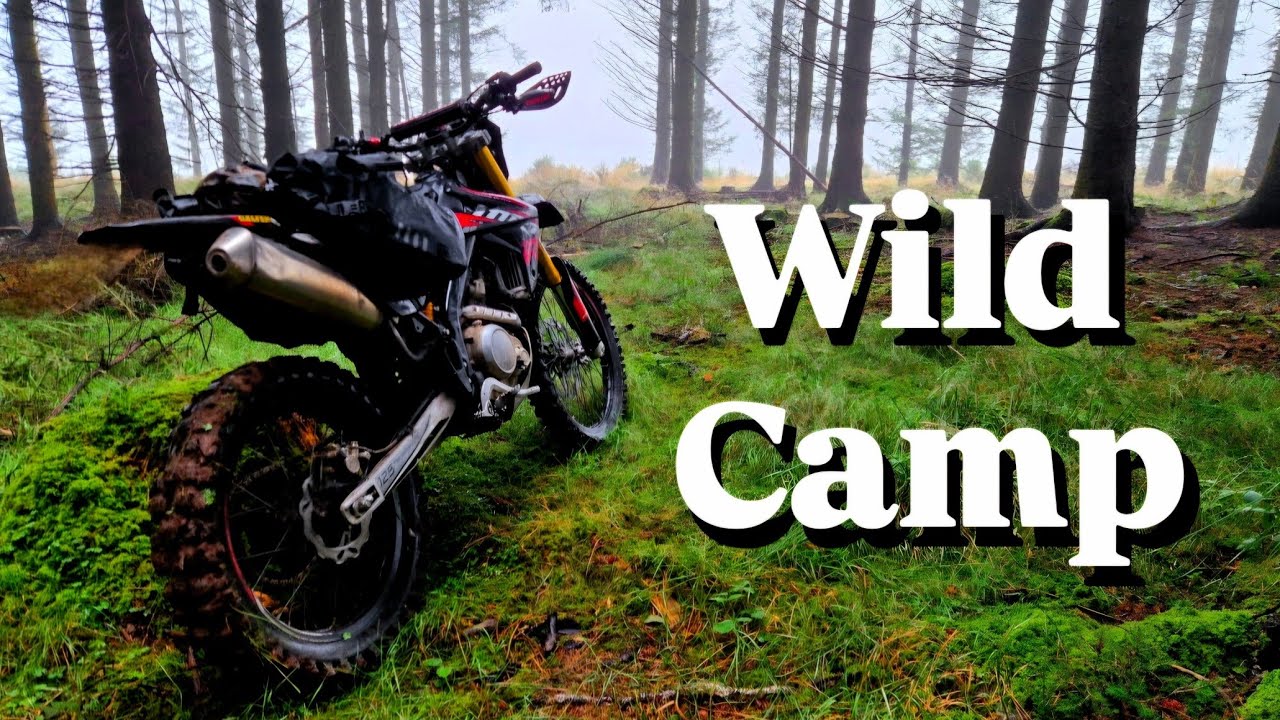 Solo Wild Camp — мотокросс, гамак и природа
