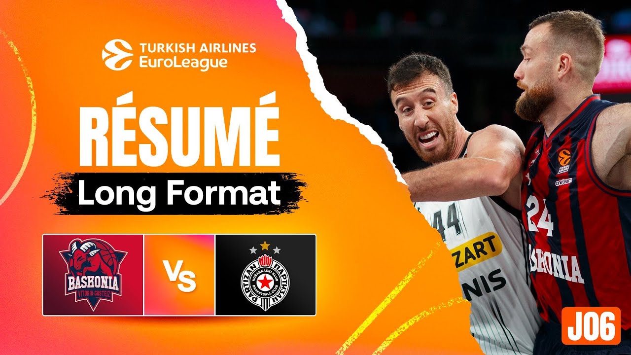 Baskonia vs Partizan - Résumé long format - EuroLeague J06