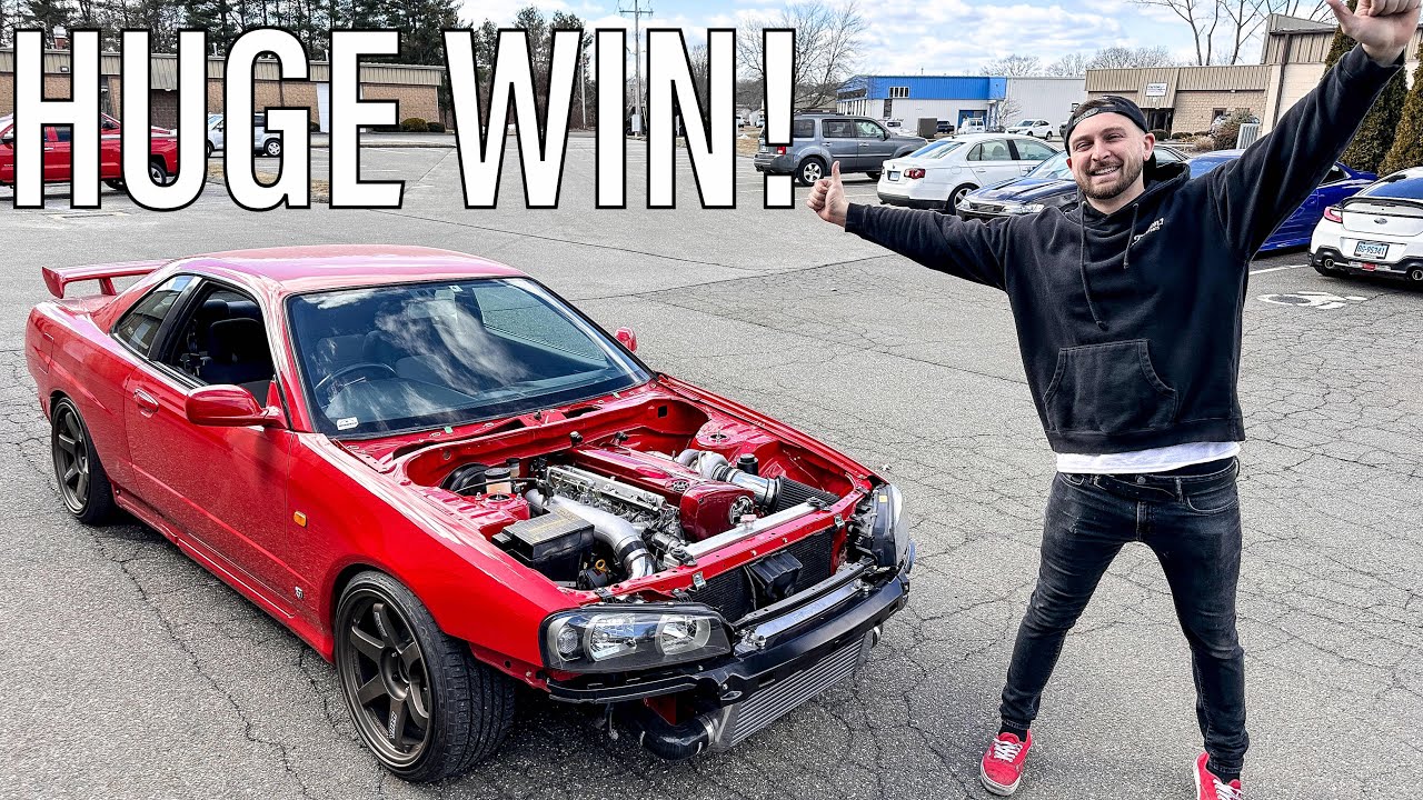 RB30DET Swapped R34 Skyline ПЕРВЫЙ ТЕСТ-ДРАЙВ!