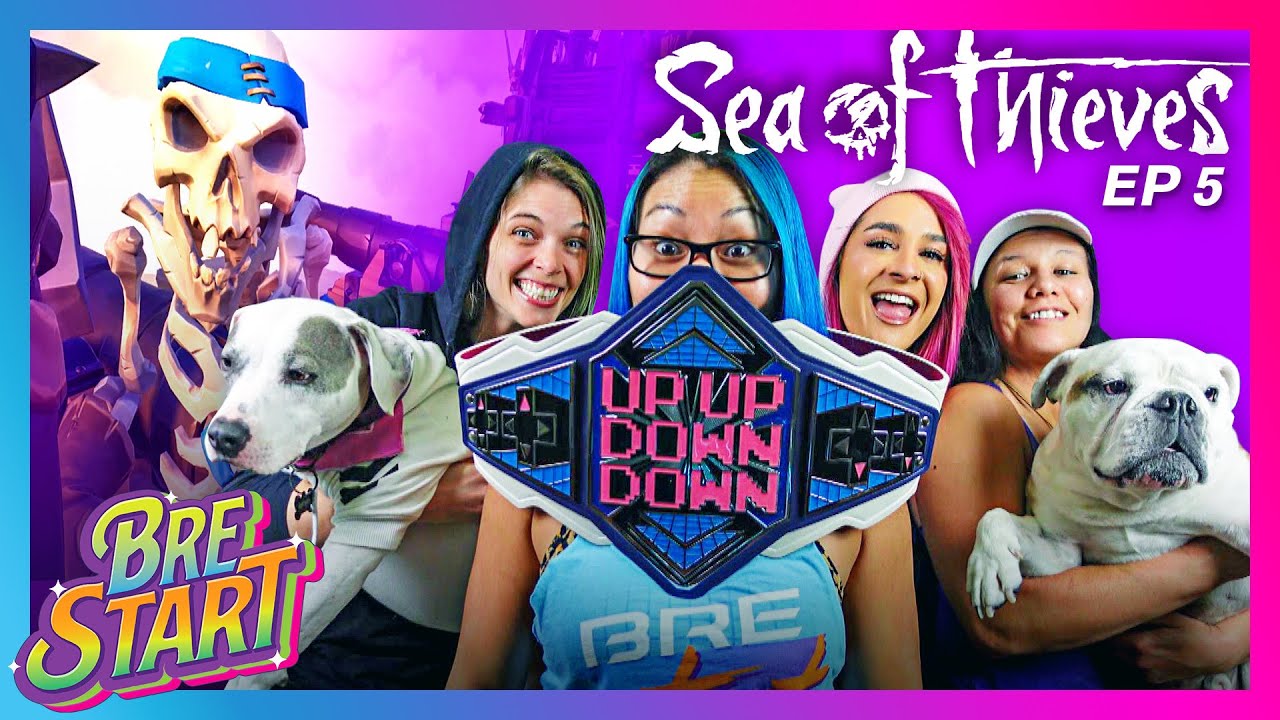 The NEW UpUpDownDown Champion goes raiding! - Sea of Thieves #5: BRE Start