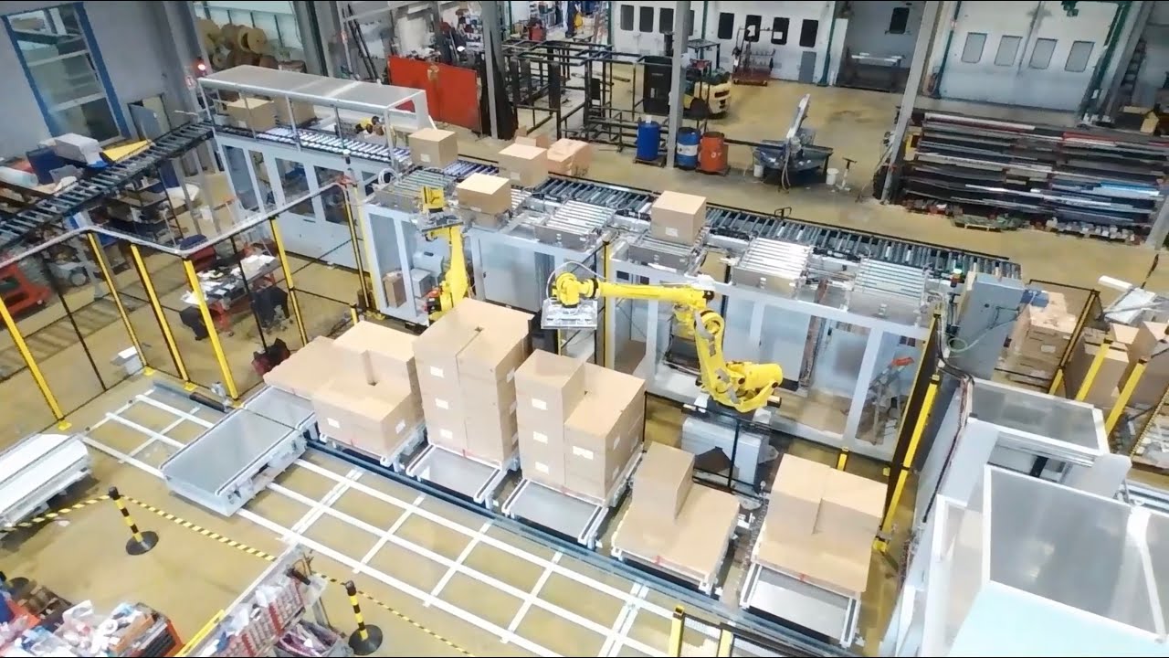 Pagès Group presents : Full downstream automation line