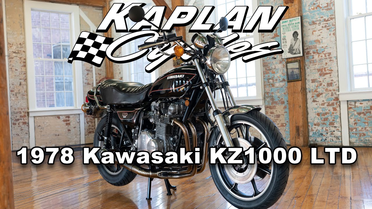 1978 KAWASAKI KZ1000 LTD A MINT ORIGINAL SURVIVOR