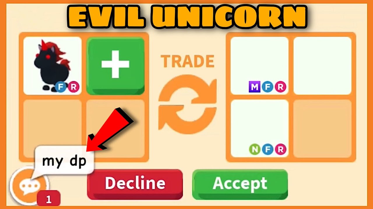 WOW!! PEOPLE ALWAYS OVERPAY FOR THEM!!😮😮 16 HUGE OFFERS FOR EVIL UNICORN in Adopt me Roblox