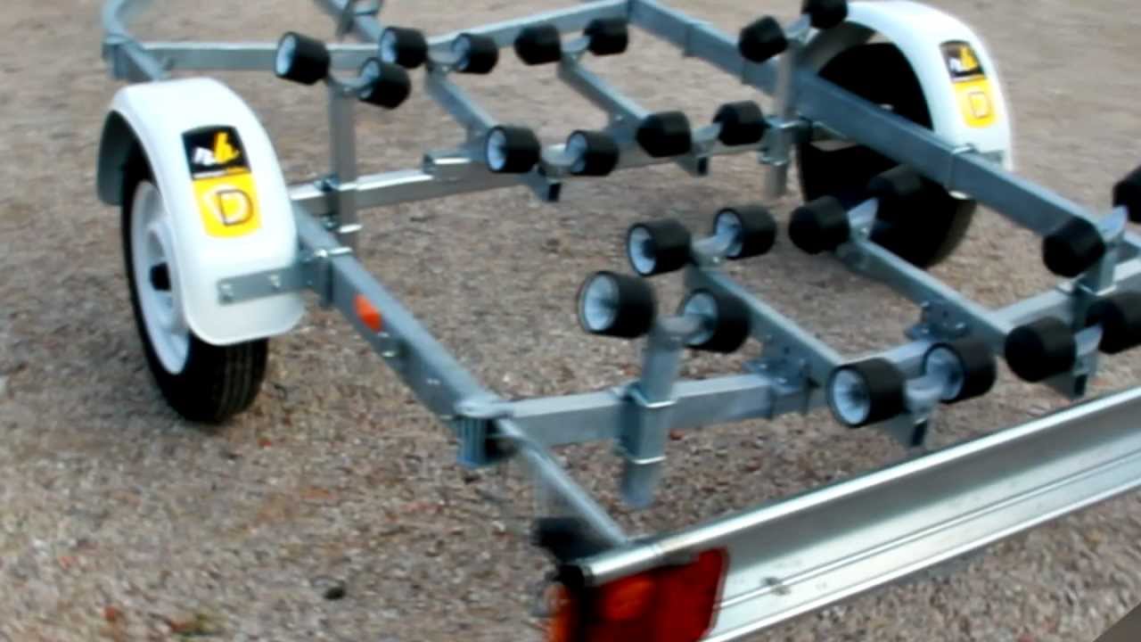 Remorque bateau non frein&eacute;e | REMORQUE BATEAU DISTRIBUTION