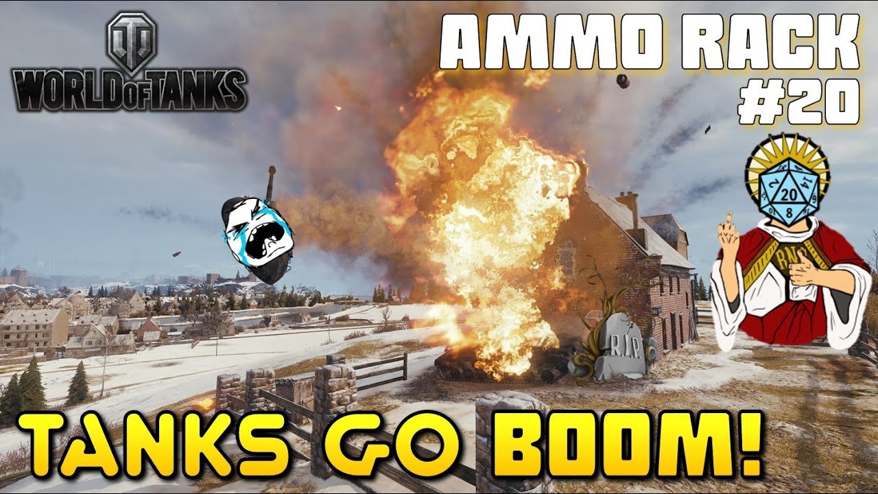 Tanks go BOOM! | World of Tanks Ammo Rack RNG Compilation #20
