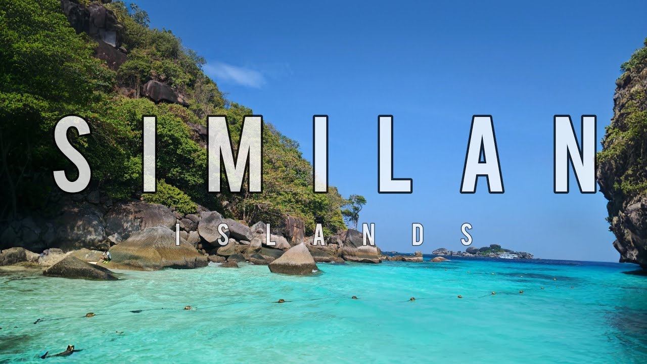 A Day Trip To Beautiful Similan Archipelago By Boat in Phang Nga, Thailand 🇹🇭