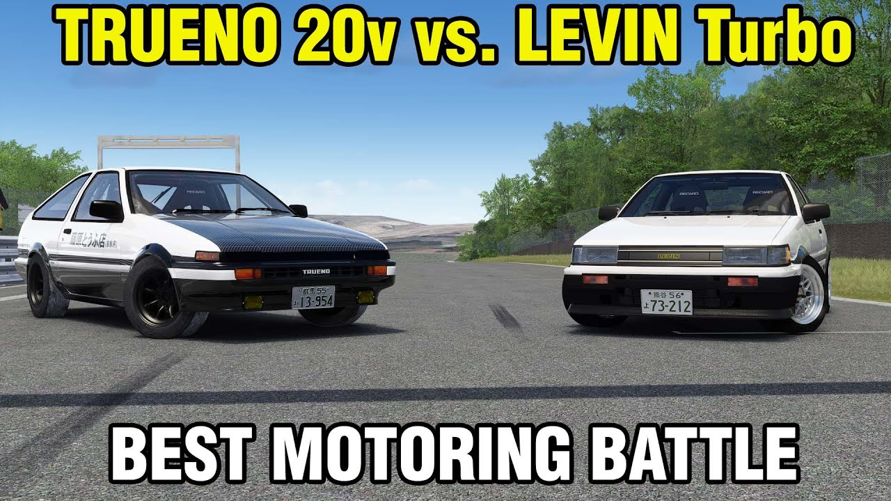 Best Motoring Tests | Trueno 20v VS Levin Turbo | Assetto Corsa
