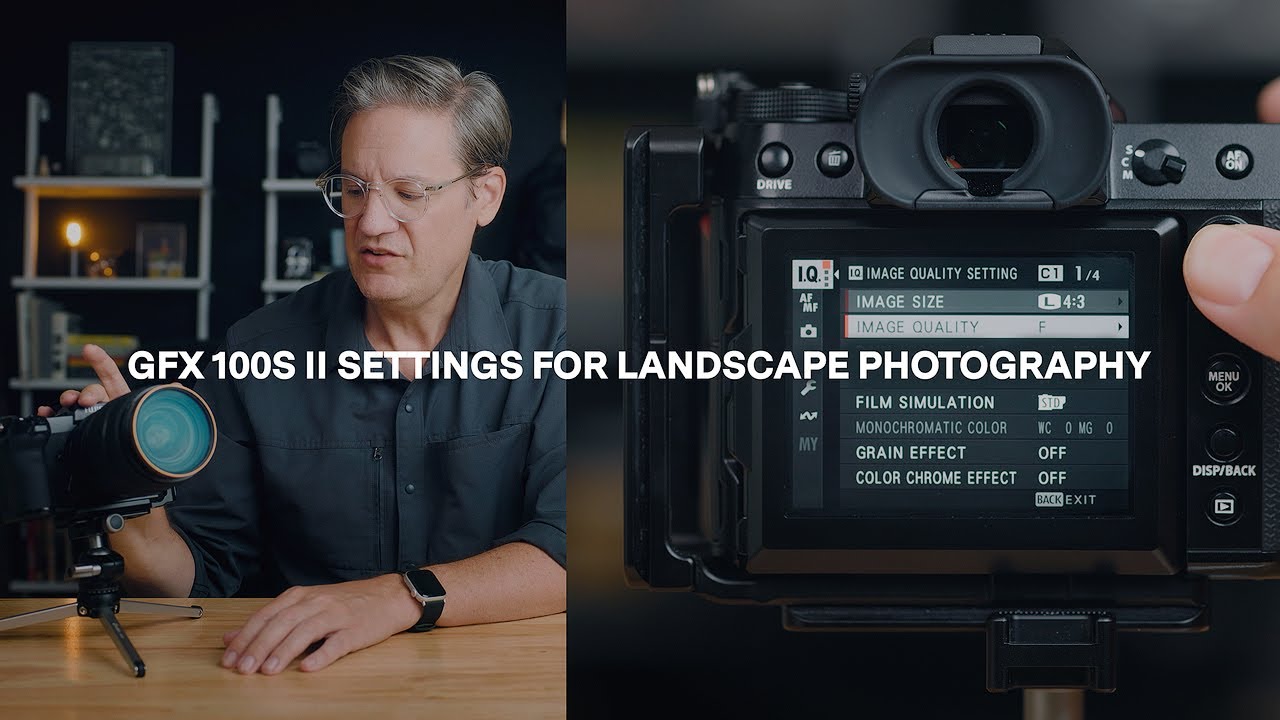 Как настроить GFX 100S II для пейзажной фотосъемки