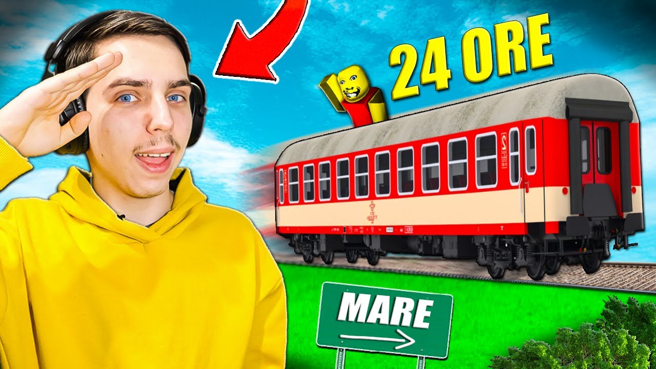 Merg cu TRENUL La MARE !