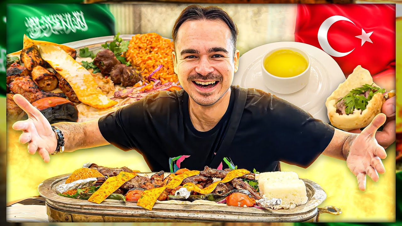 Wie schmeckt TÜRKISCHES ESSEN in SAUDI ARABIEN ?? 🤔🔥