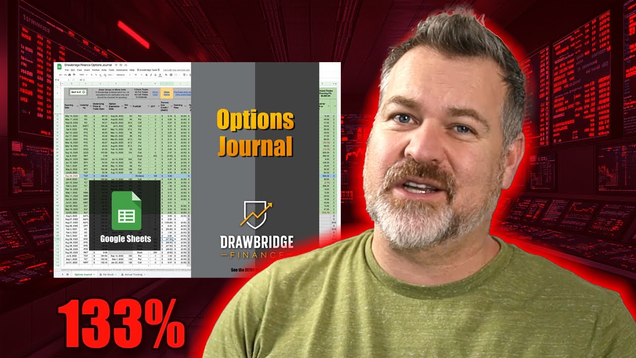 Options Trading Journal with Filters & Charts &ndash; Google Sheets Template