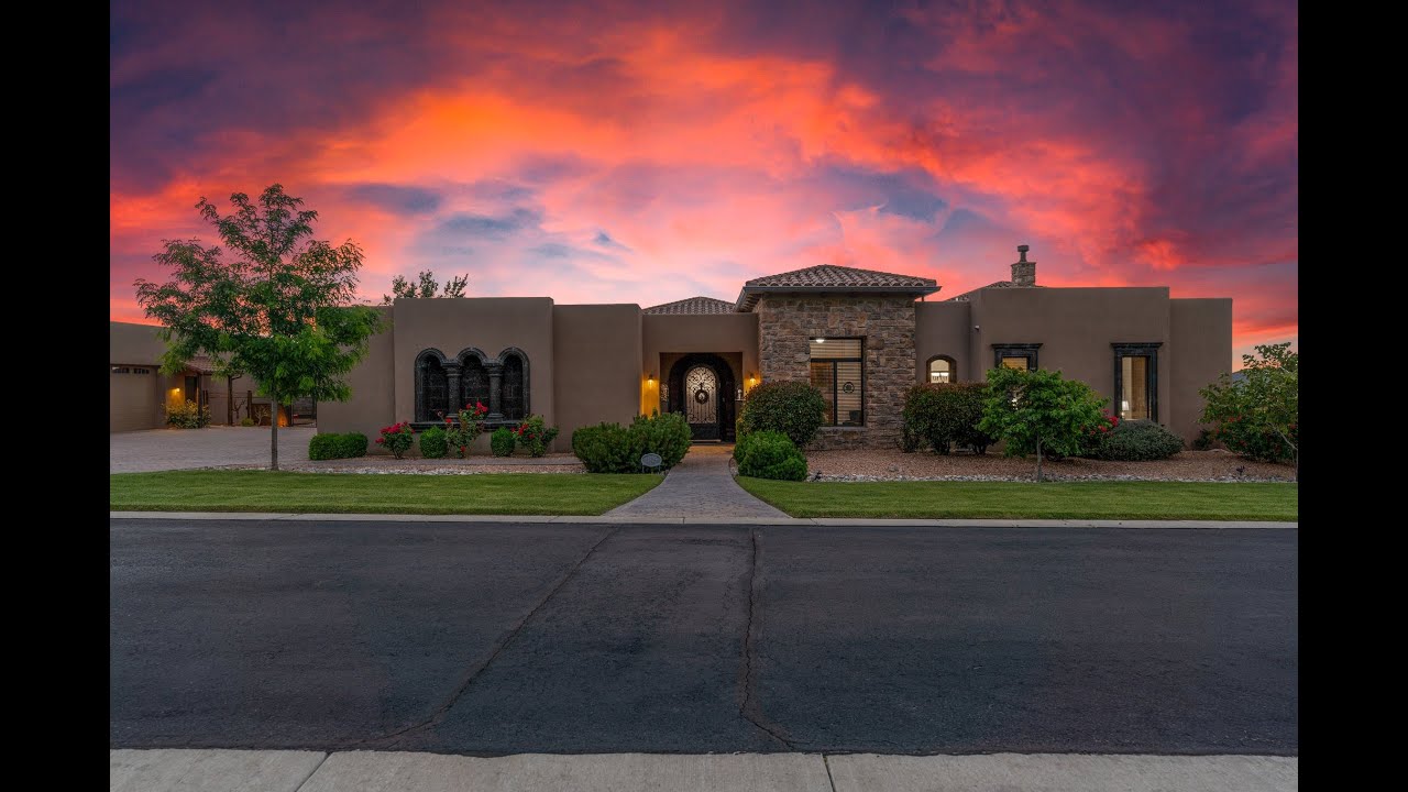 SOLD!! Albuquerque Luxury Real Estate - Mediterranean Beauty - Make It Yours!