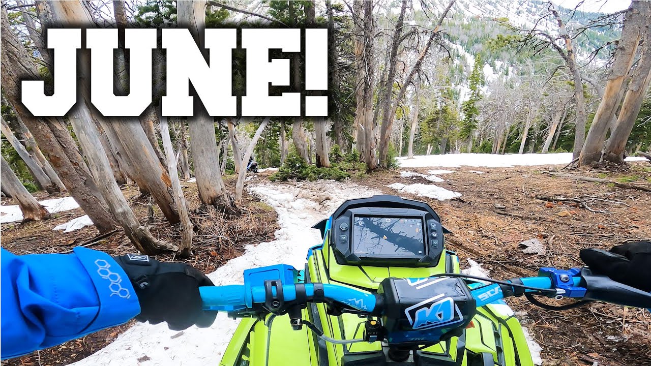 Summertime Snowmobiling!