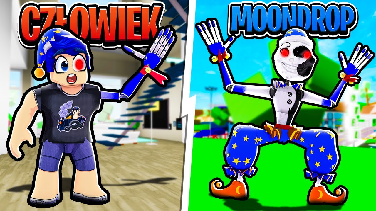 OD CZŁOWIEKA DO MOONDROP & SUNDROP FNAF w BrookHaven RP! 🌚🌞 (ROBLOX)