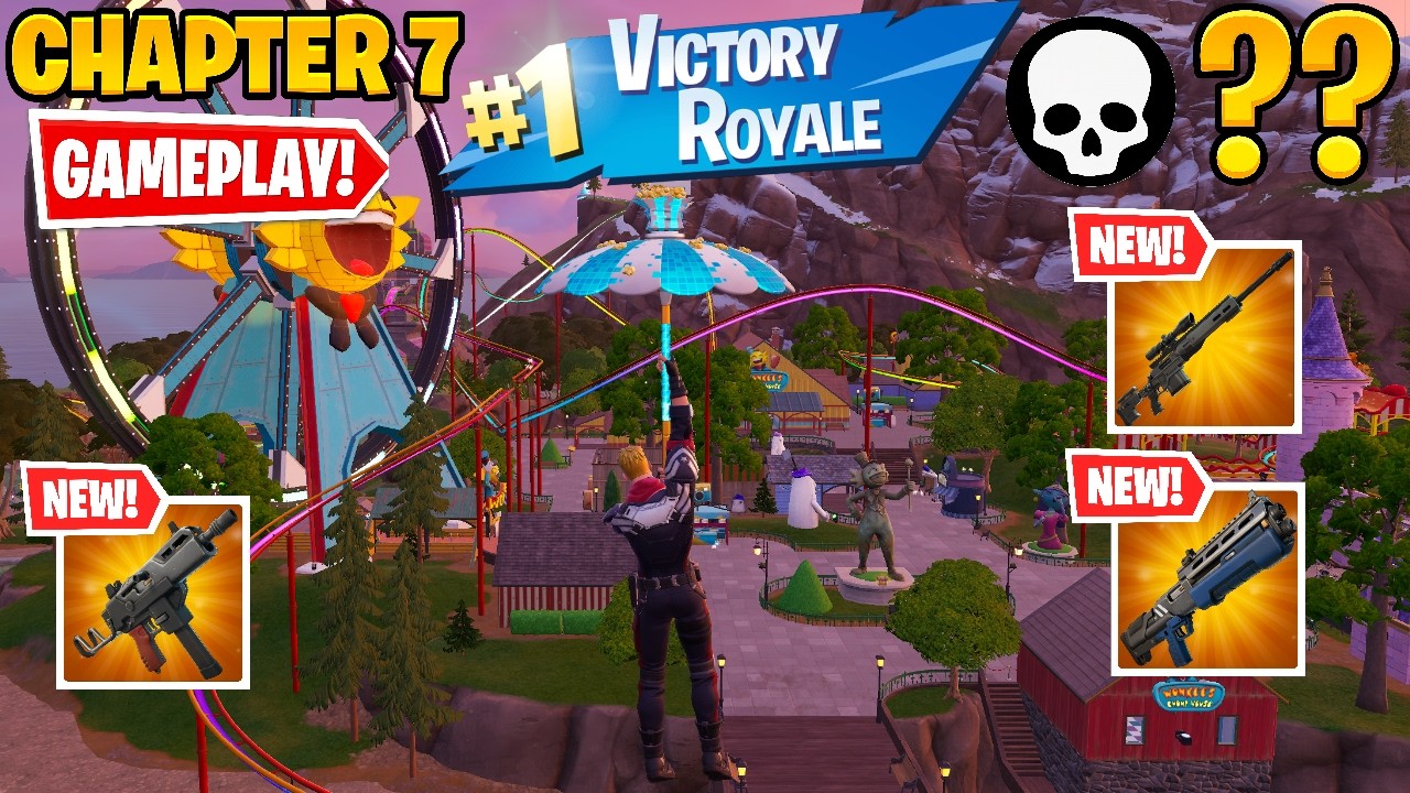 High Kill Solo Vs Squads Win Gameplay Full Game (Fortnite Chapter 7)